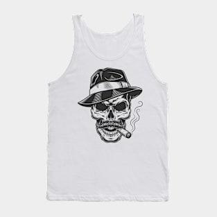 Skeleton head Tank Top